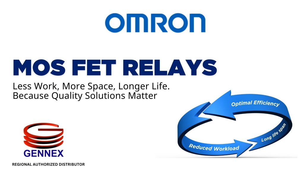 Benefits of OMRON MOS FET relays