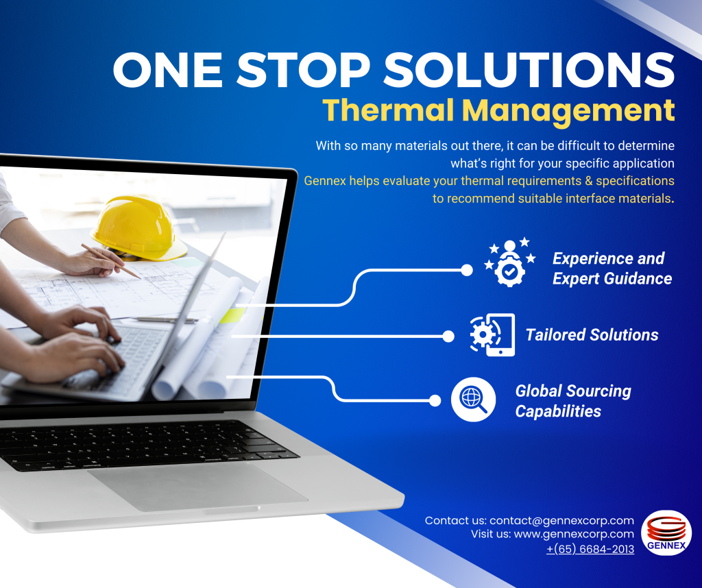 Chill Out. We've Got Your Thermal Interface Materials Covered. Stop stressing over sourcing the right thermal interface materials. Gennex handles it for you so you can stay cool under pressure.