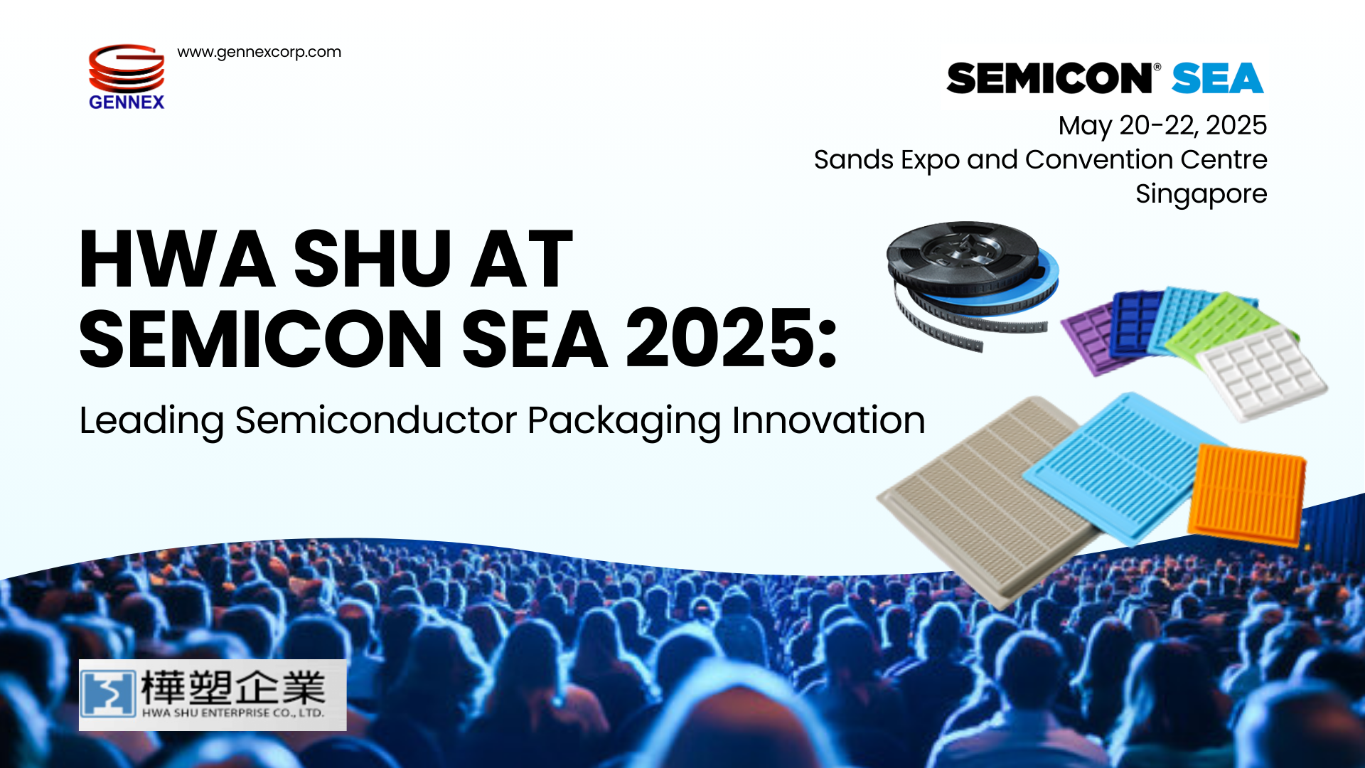 HwaShu SEMICON SEA 2025 in Singapore