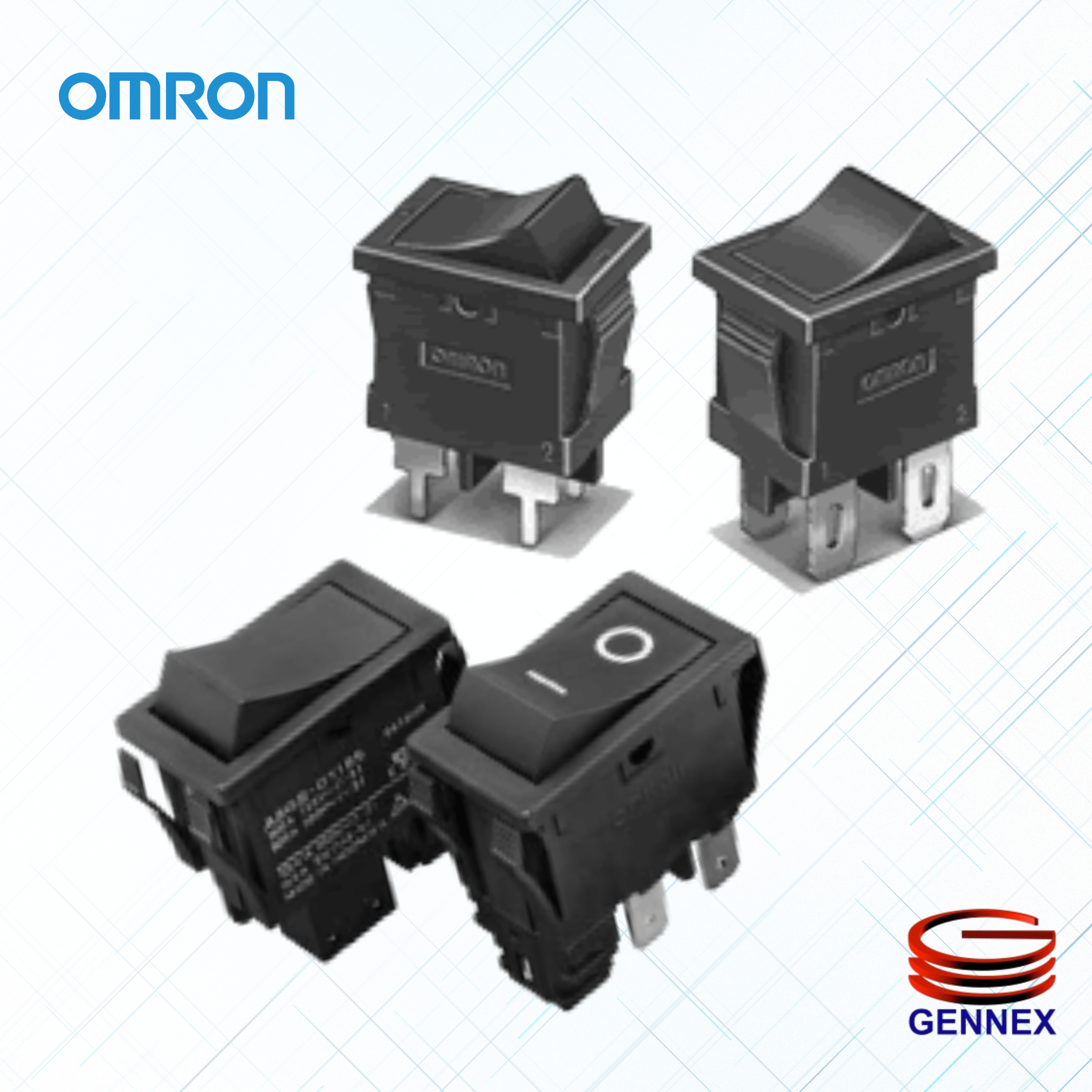 Omron Rocker Switches l Gennex