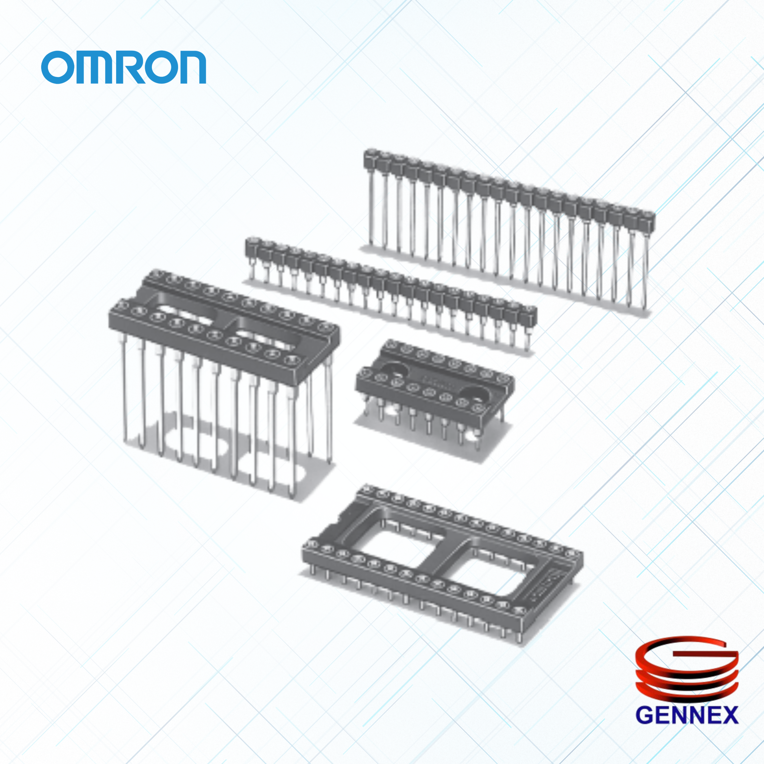 Omron IC Sockets / Jumper Plugs l Gennex