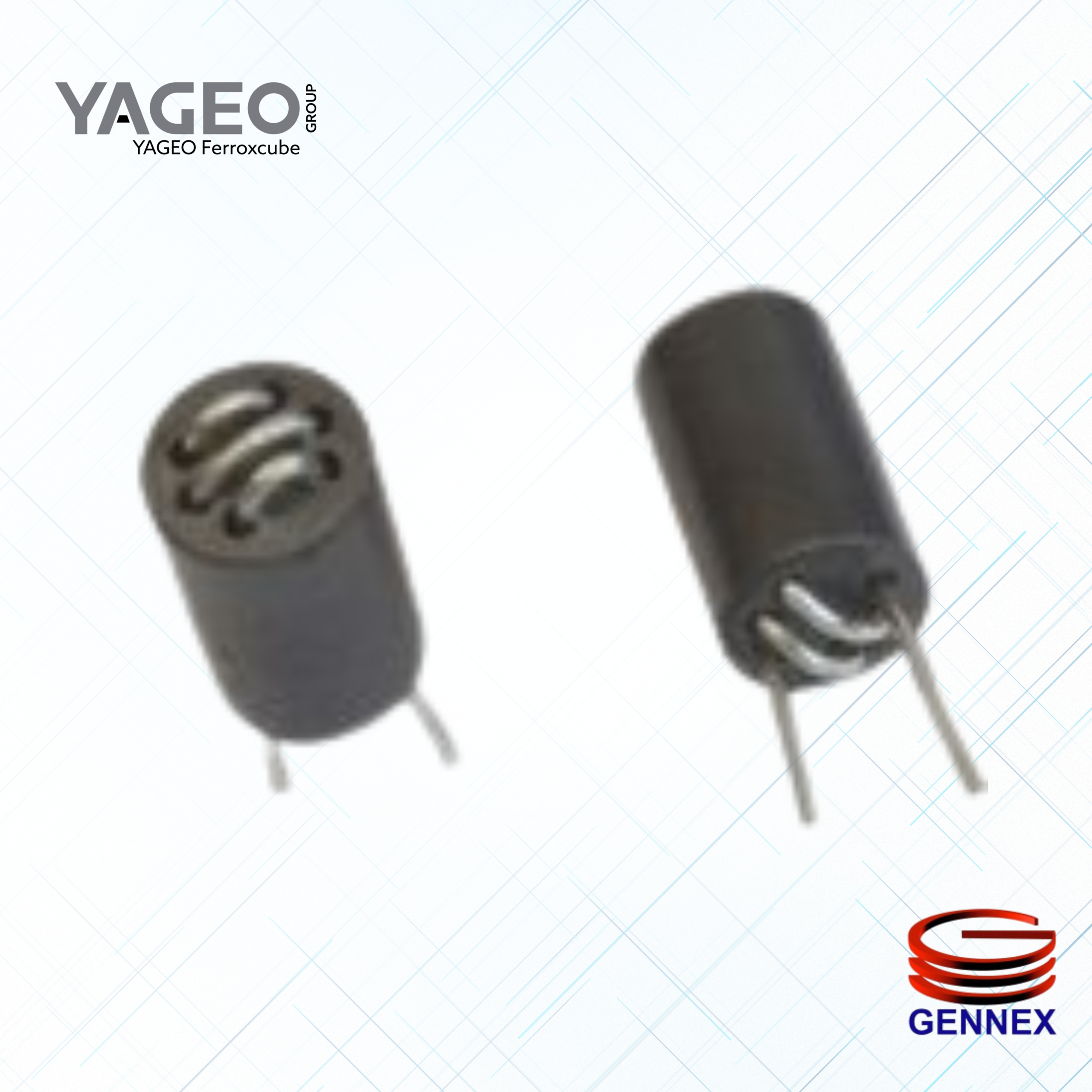 Yageo Ferroxcube WBC Windband Choke on Wire l Gennex