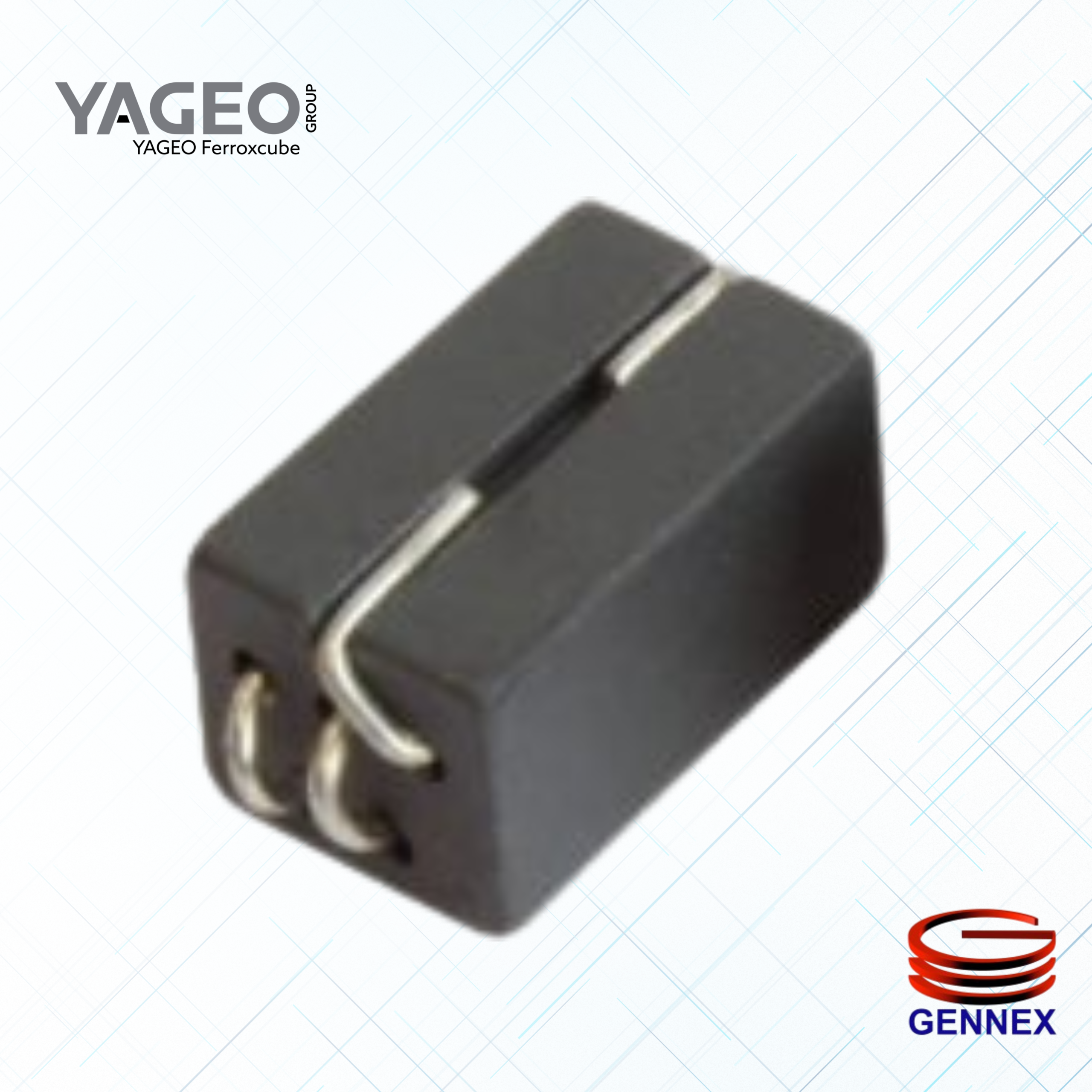 Yageo Ferroxcube WBC Windband Choke on Wire l Gennex