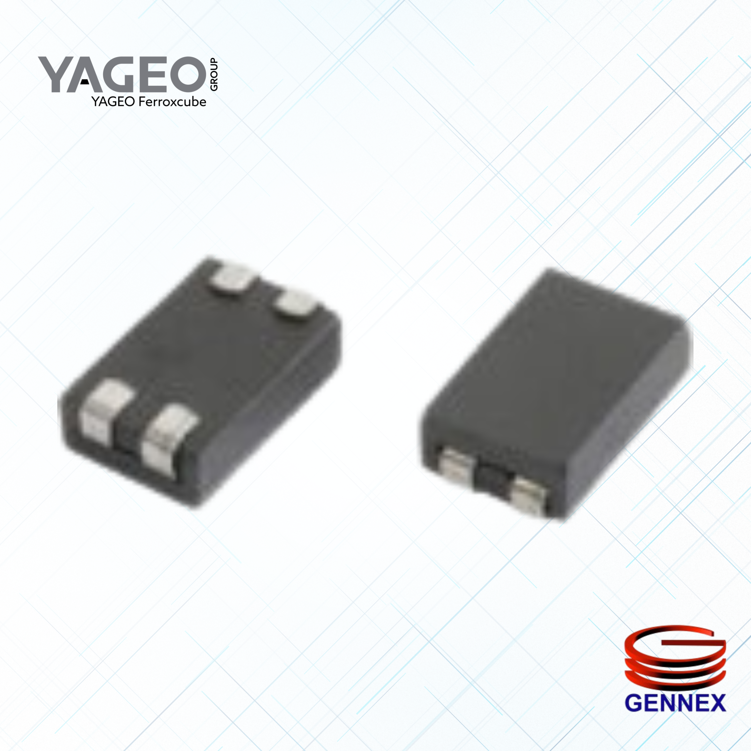 Yageo Ferroxcube SMD CMM Choke l Gennex