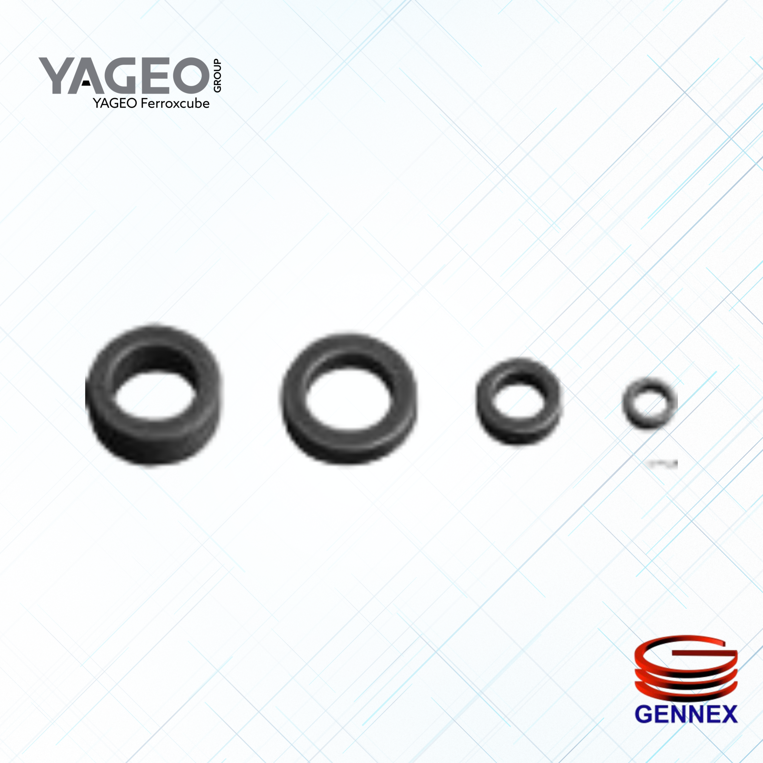 Yageo Ferroxcube Parylene Coated Toroid l Gennex