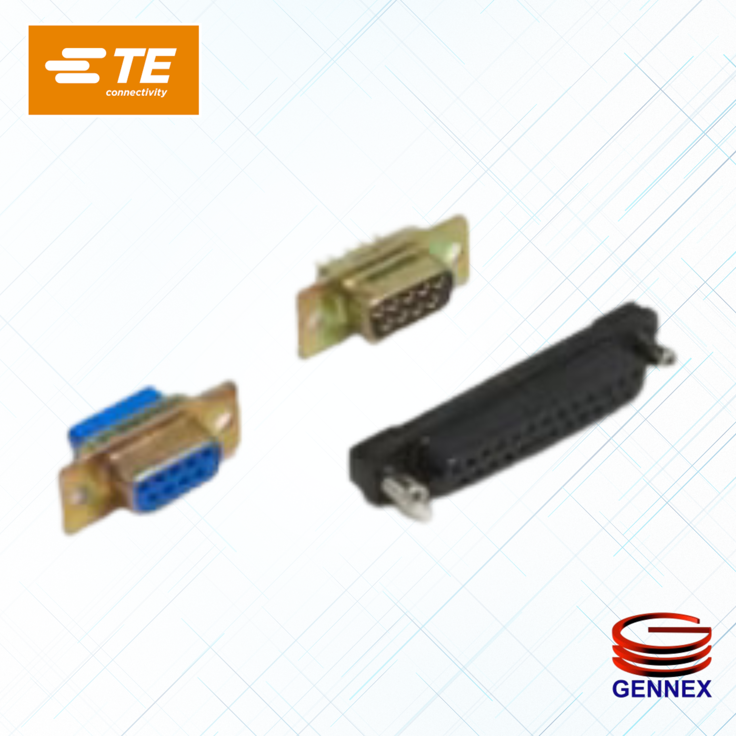 TE Connectivity D-Shaped Connectors l Gennex