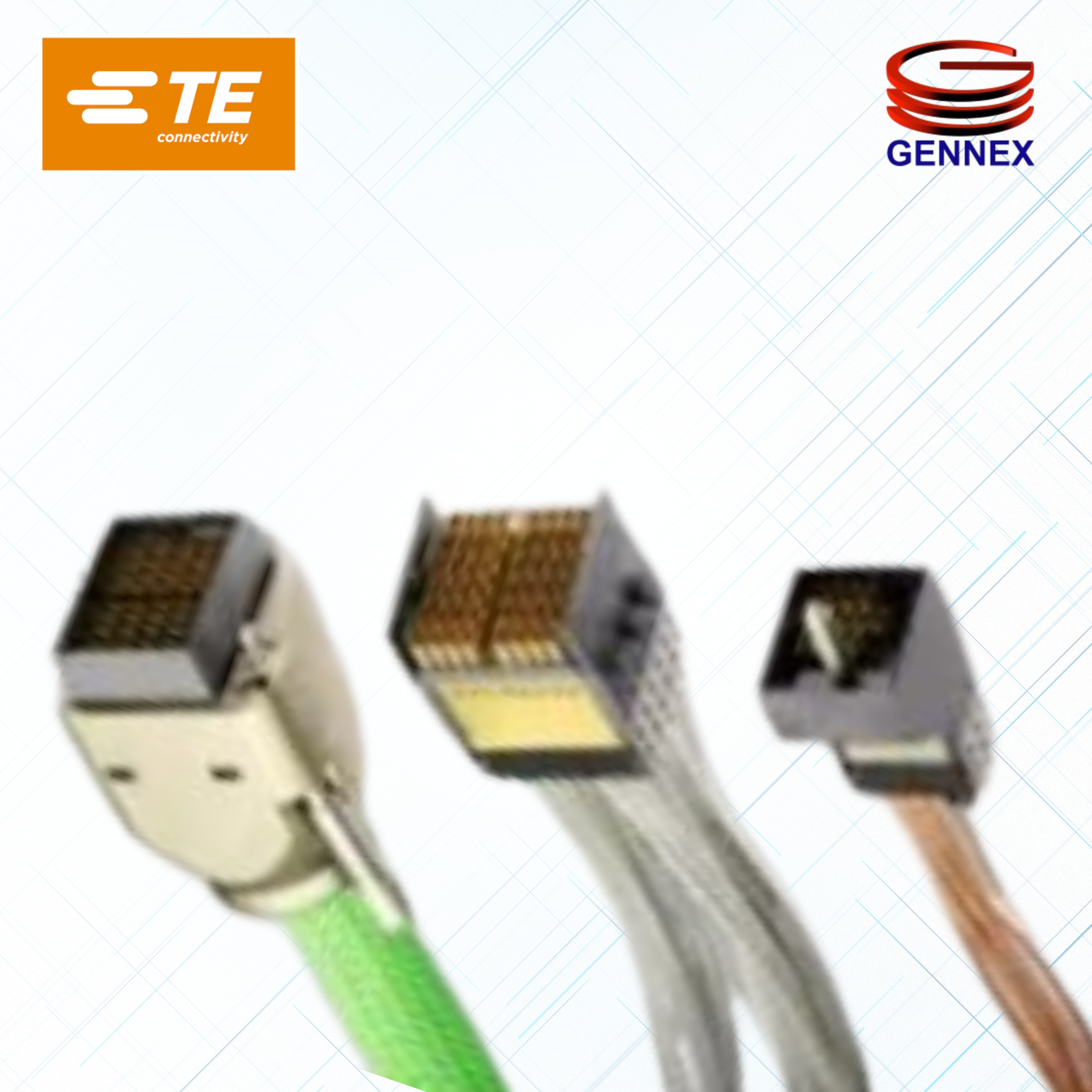 TE Connectivity High-Speed Backplane Cable Assemblies l Gennex