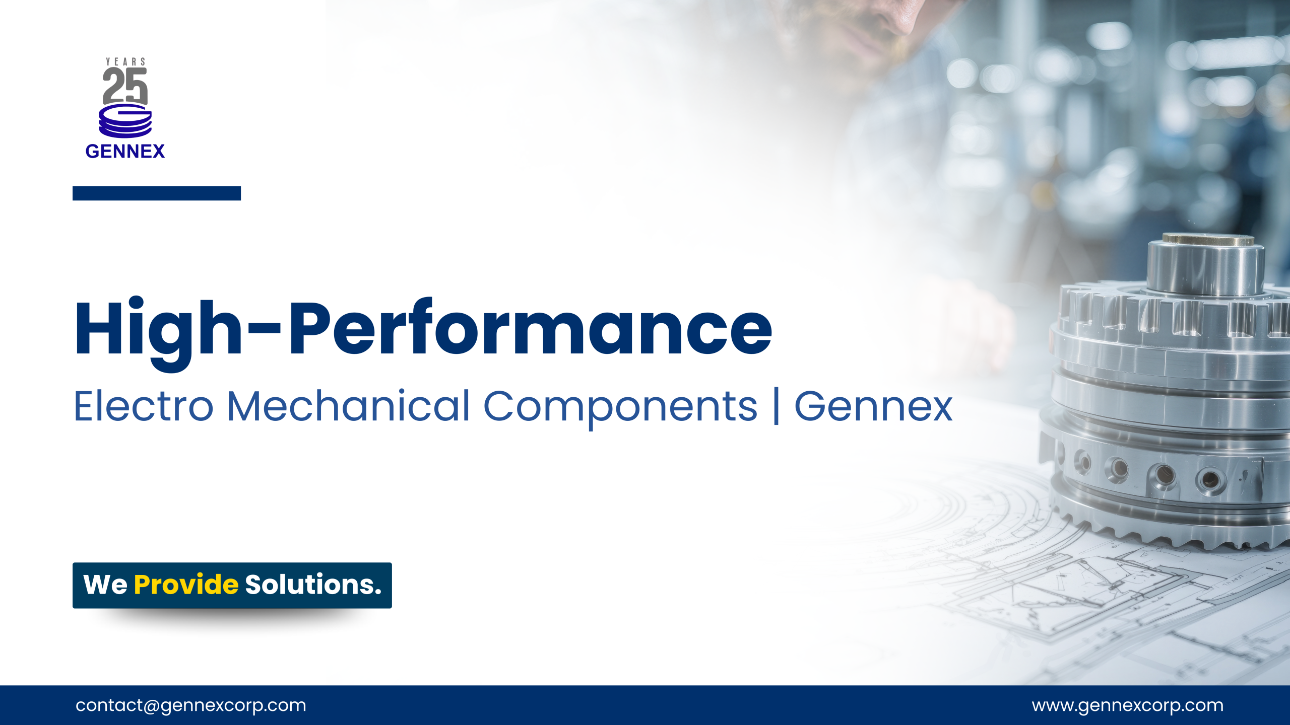 High-Performance Electro Mechanical Components | Gennex