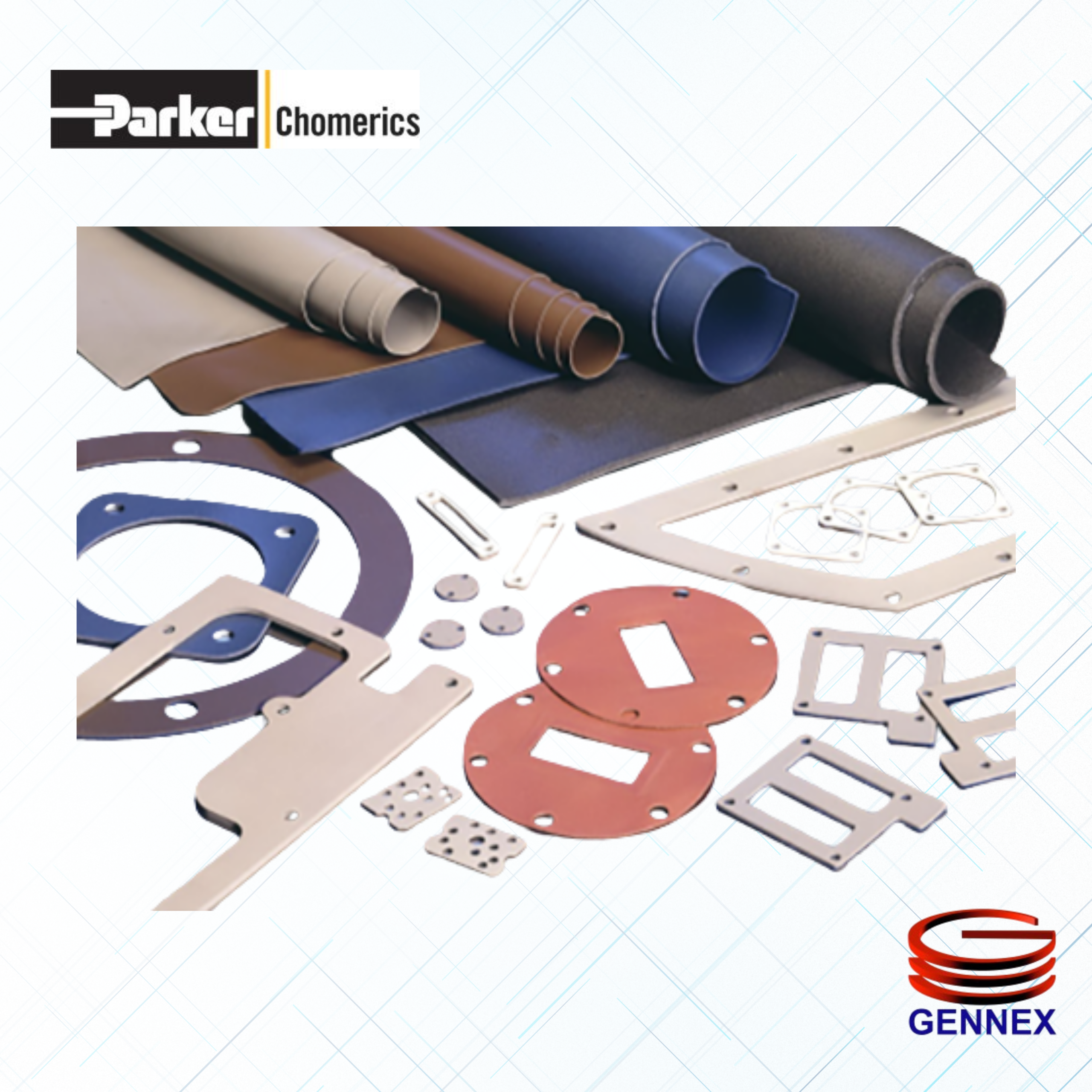 Parker Chomerics EMI Shielding Materials l Gennex