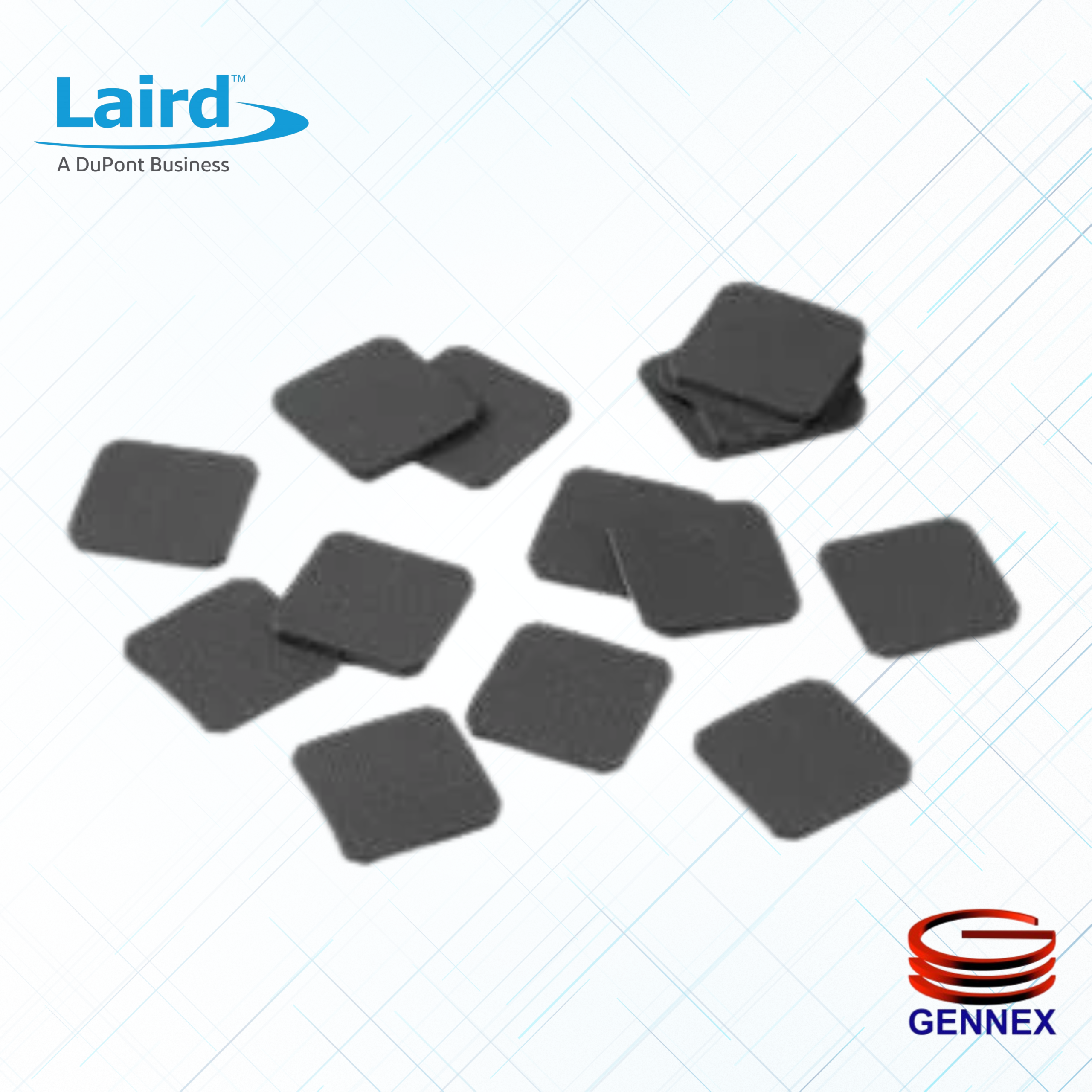Laird Thin Elastomer Absorbers l Gennex