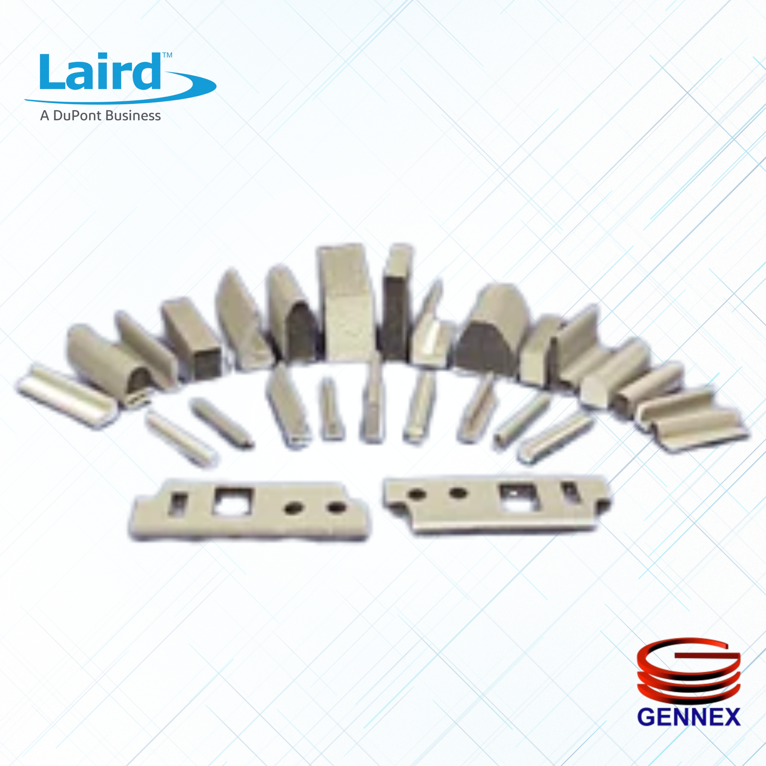 Laird Fabric-over-Foam (FOF) Gaskets l Gennex